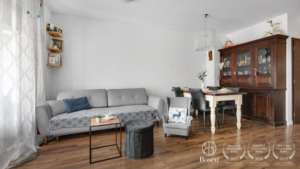 BOSEN | PREDANÉ | 3 izbový byt so záhradou a garážou, Šáchorova-Vajnory, 111m2