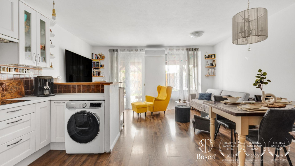 BOSEN | PREDANÉ | 3 izbový byt so záhradou a garážou, Šáchorova-Vajnory, 111m2