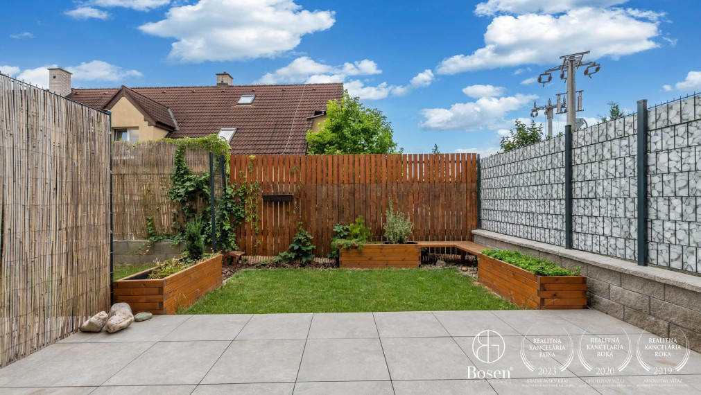 BOSEN | PREDANÉ | 3 izbový byt so záhradou a garážou, Šáchorova-Vajnory, 111m2