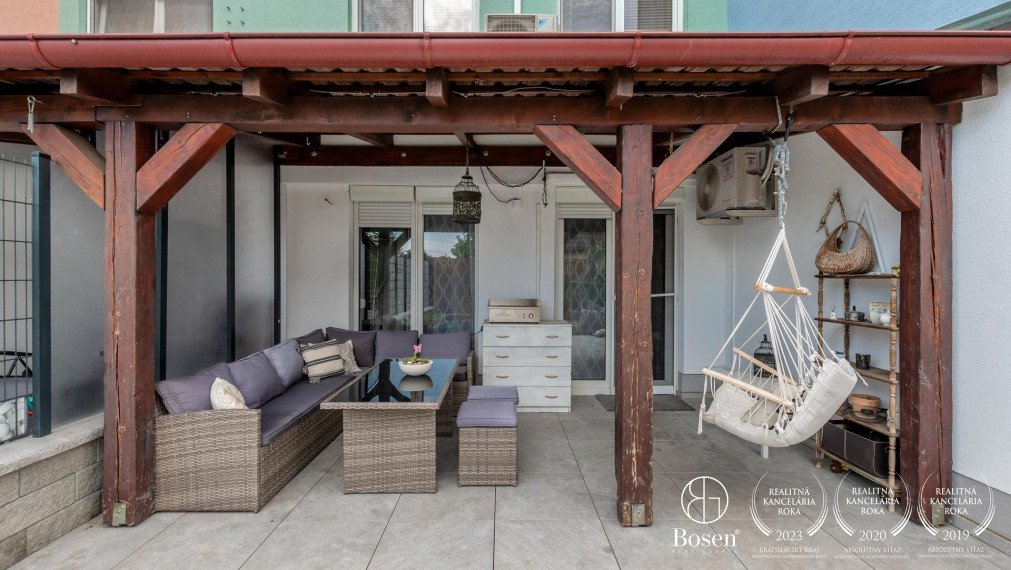 BOSEN | PREDANÉ | 3 izbový byt so záhradou a garážou, Šáchorova-Vajnory, 111m2