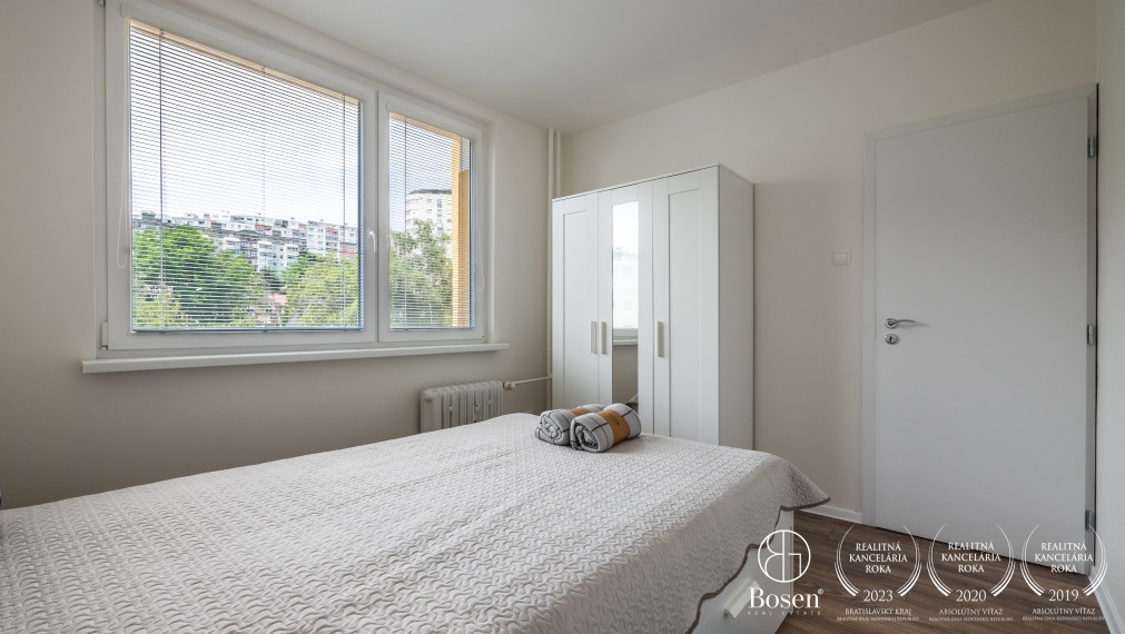 BOSEN | Prenájom 3 izbový byt s balkónom, Karlová Ves - Karloveská ulica