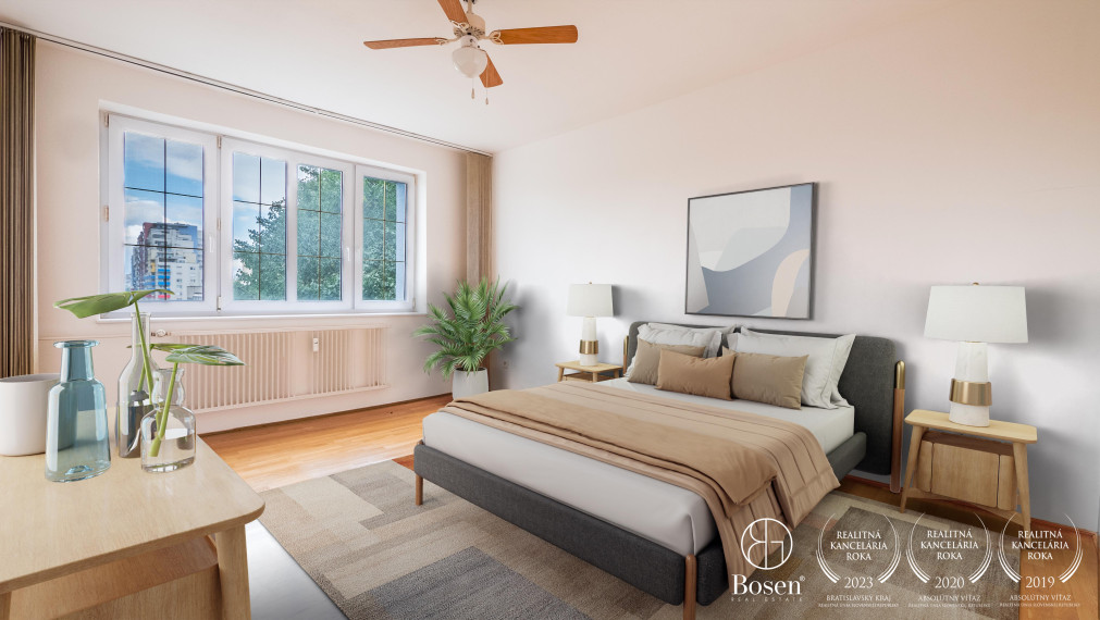 BOSEN | PREDANÉ: Slnečný 3 izbový byt, 102 m2, Bratislava - Dúbravka
