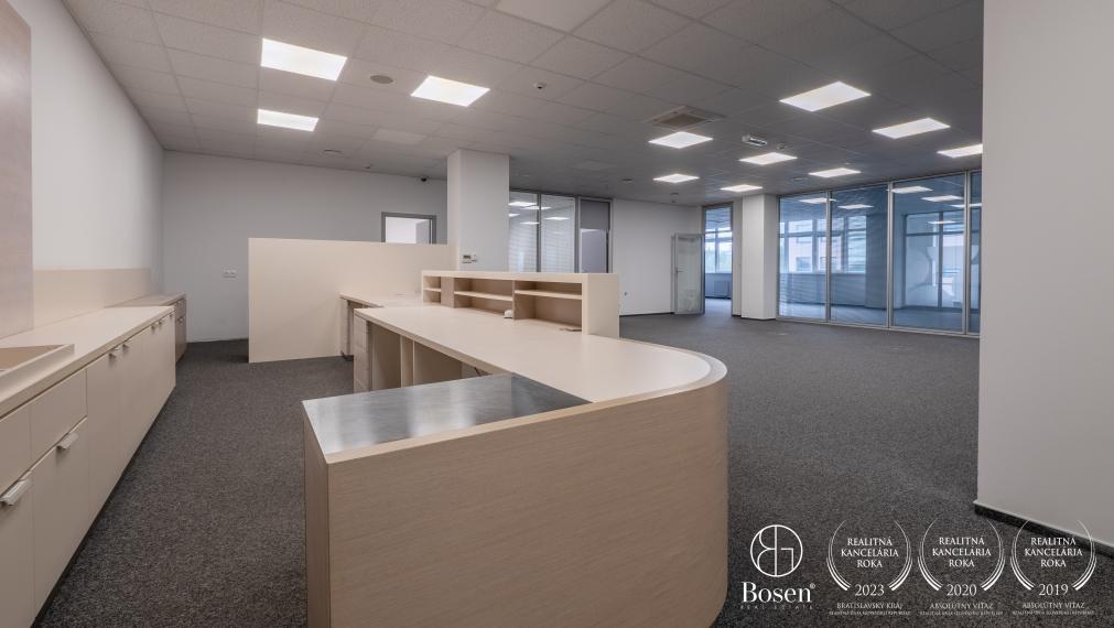 BOSEN | Prenájom kancelárskych priestorov, Bratislava - Petržalka, 100m2 - 2500 m2.