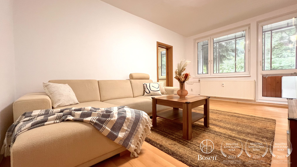 BOSEN | Prenajaté - 3 izbový byt v pokojnej časti Bratislavy - Dúbravka, Hanulova