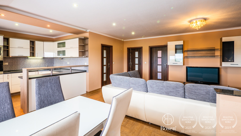 BOSEN | Na prenájom 3 izbový byt s klimatizáciou v obci Veľké Leváre