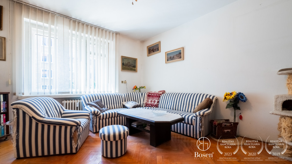 PREDANÉ - BOSEN |  3 izbový byt, 89,68 m2, pôvodný stav, Belehradská
