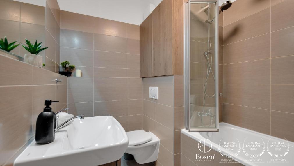 BOSEN | Predaj 3 izbový moderný byt s balkónom, Nobelova ul, Bratislava