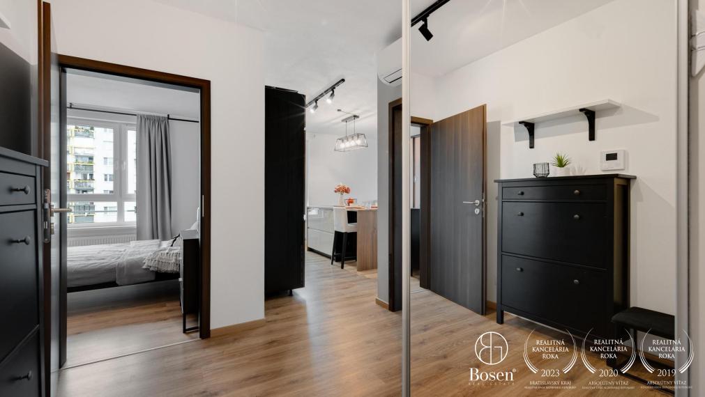 BOSEN | Predaj 3 izbový moderný byt s balkónom, Nobelova ul, Bratislava