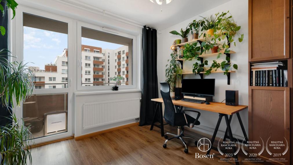 BOSEN | Predaj 3 izbový moderný byt s balkónom, Nobelova ul, Bratislava