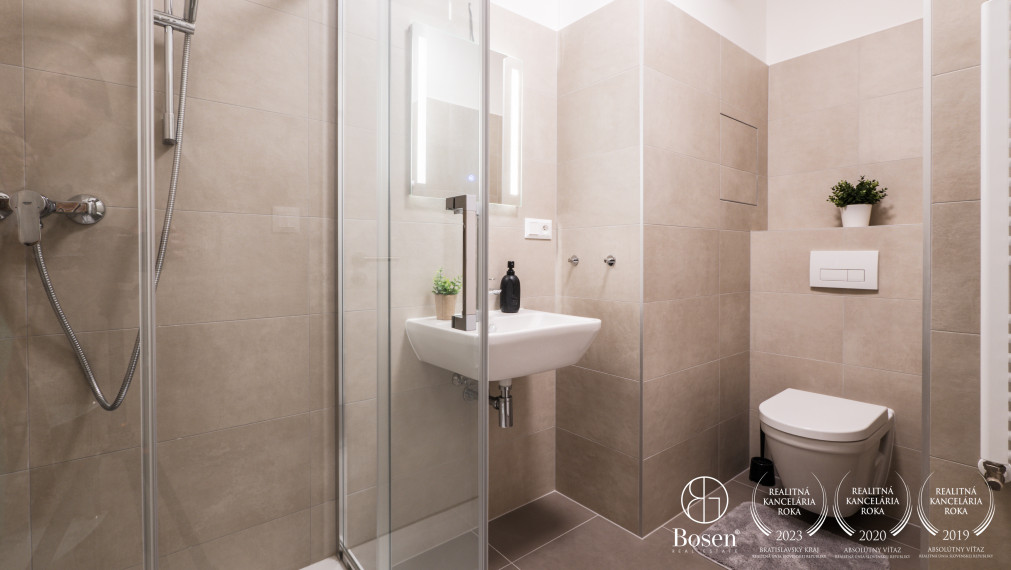 BOSEN | 1,5 izbový byt s balkónom a garážovým státim, 37 m2, novostavba Nový Ružinov, Bratislava - m.č. Ružinov