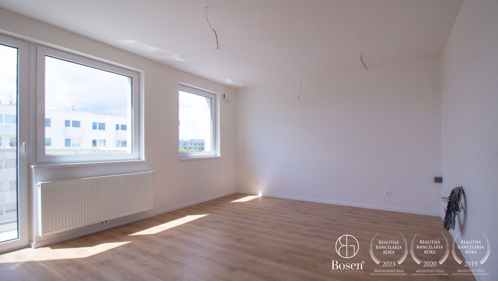 BOSEN | Zariadený 1.izb.byt s kuchyňou a balkónom v novostavbe, Ovocné sady, Ružinov, 34 m2