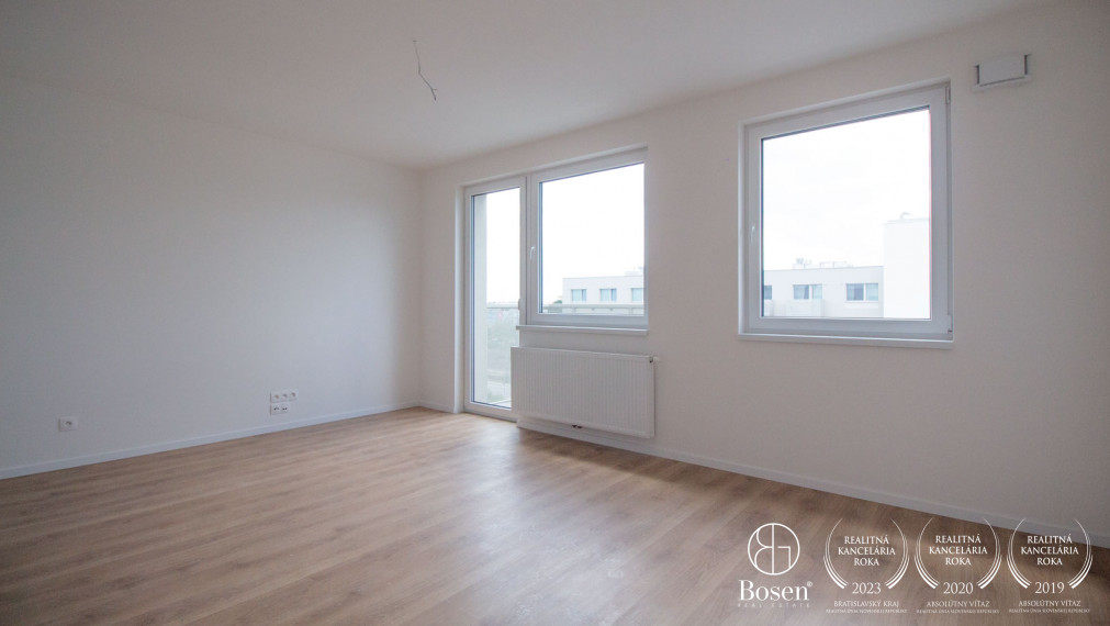 BOSEN | Zariadený 1.izb.byt s kuchyňou a balkónom v novostavbe, Ovocné sady, Ružinov, 34 m2