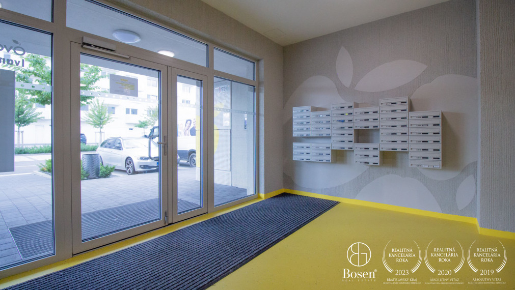 BOSEN | Zariadený 1.izb.byt s kuchyňou a balkónom v novostavbe, Ovocné sady, Ružinov, 34 m2