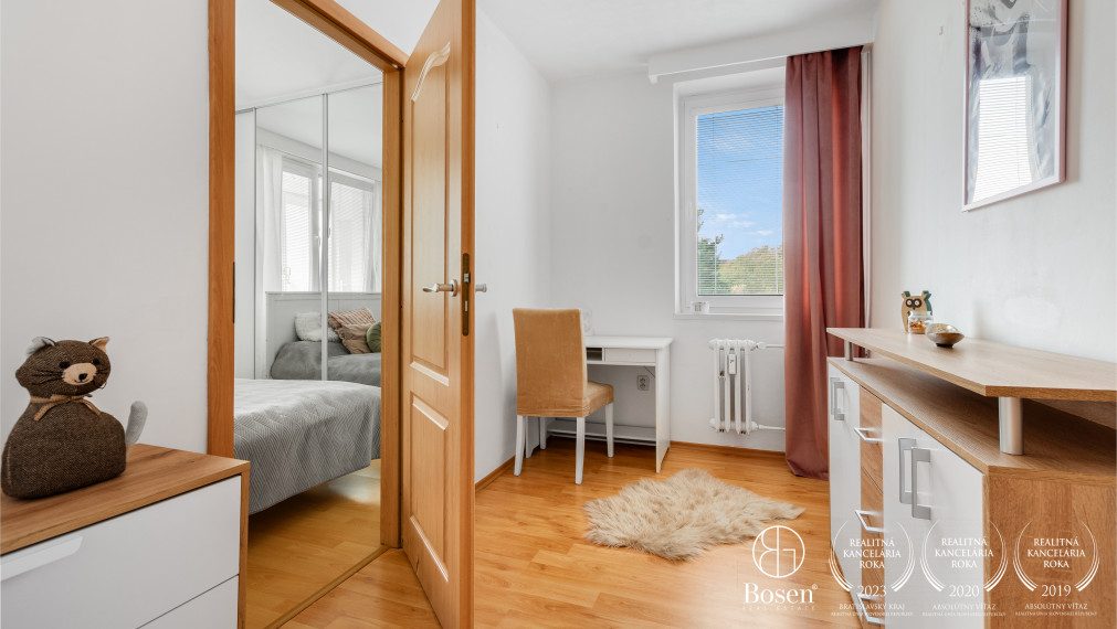 REZERVOVANÝ - BOSEN | 2,5 izbový byt s loggiou v Bratislave, mestská časť Rača