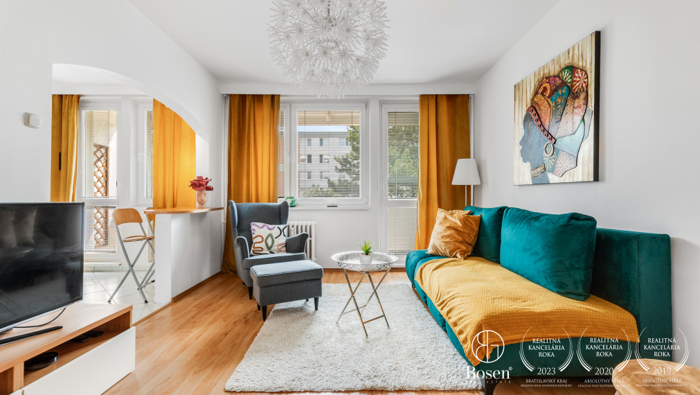 REZERVOVANÝ - BOSEN | 2,5 izbový byt s loggiou v Bratislave, mestská časť Rača