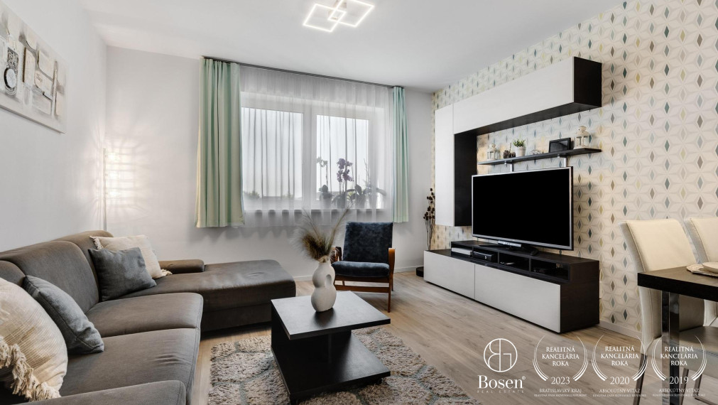 PREDANÉ: BOSEN | Zariadený 3kk byt v novostavbe Greenvia, 82 m2, Záhorská Bystrica
