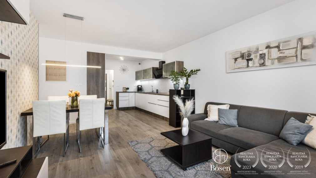 PREDANÉ: BOSEN | Zariadený 3kk byt v novostavbe Greenvia, 82 m2, Záhorská Bystrica