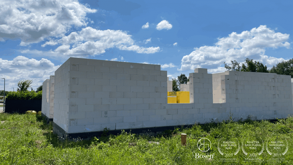 BOSEN | Predaj rozostavaná stavba rodinného domu, Vojka nad Dunajom, 102 m2