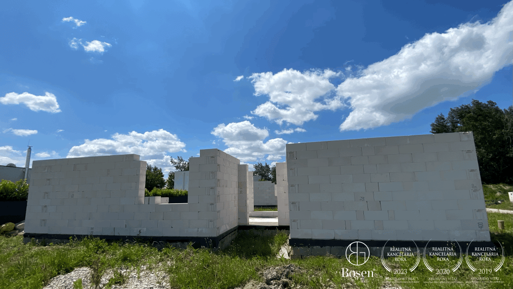 BOSEN | Predaj rozostavaná stavba rodinného domu, Vojka nad Dunajom, 102 m2