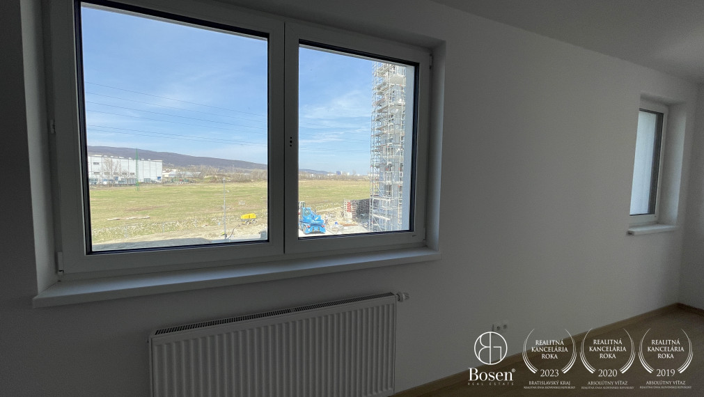 BOSEN | Veľkometrážny 1,5 izb.byt s balkónom, nový projekt RNDZ, Rača, Pri Šajbách, 45 m2