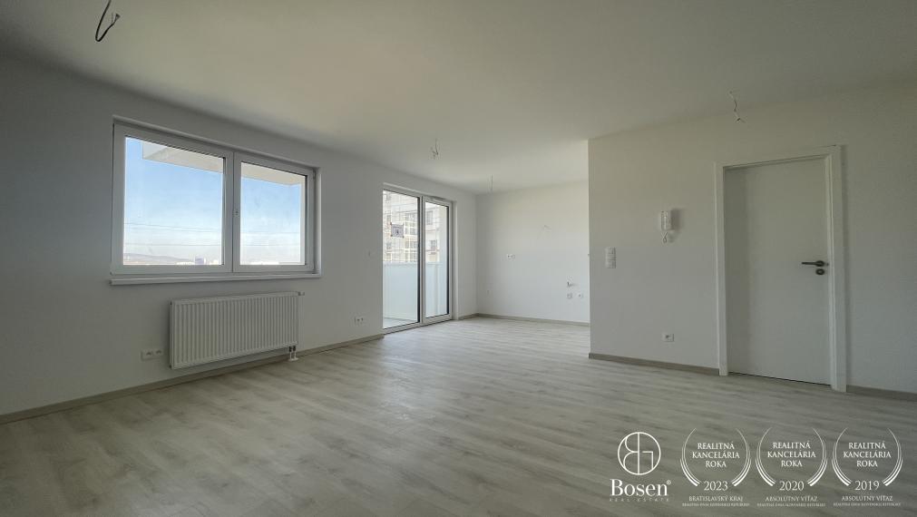 BOSEN | Veľkometrážny 1,5 izb.byt s balkónom, nový projekt RNDZ, Rača, Pri Šajbách, 45 m2