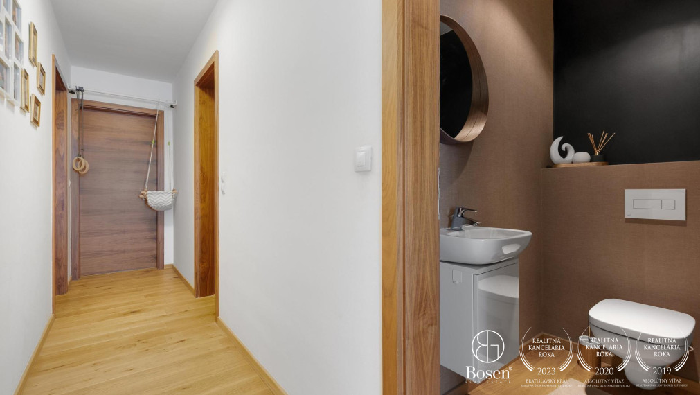 Nadštandardný 4 izbový byt so saunou v projekte Tri veže na prenájom