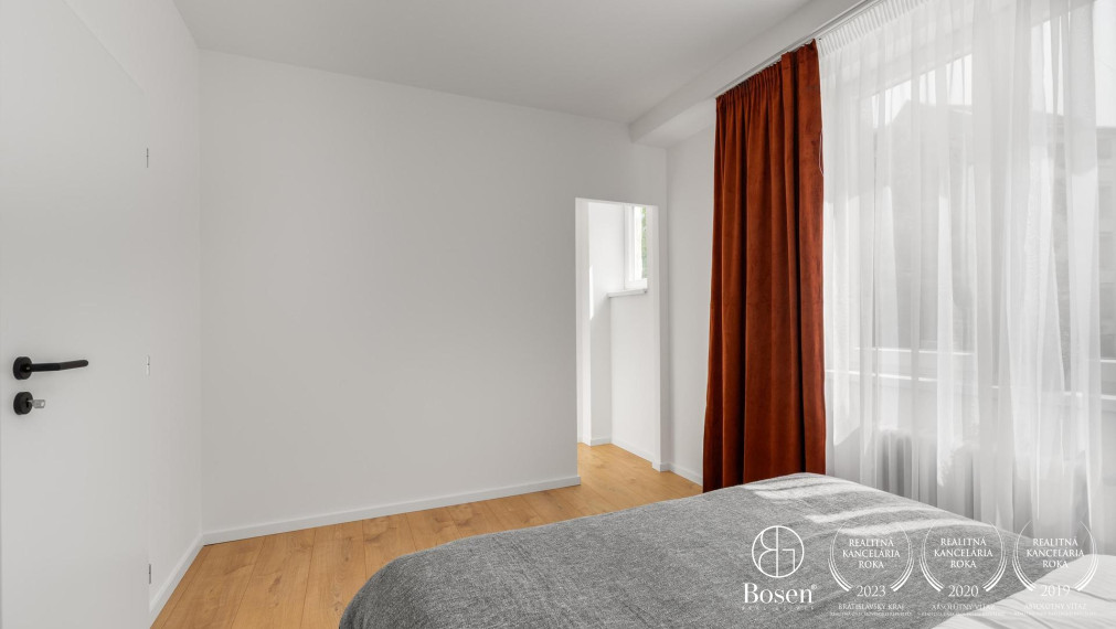 Moderne zariadený 2 izbový byt navrhnutý dizajnérkou blízko Blumentálu