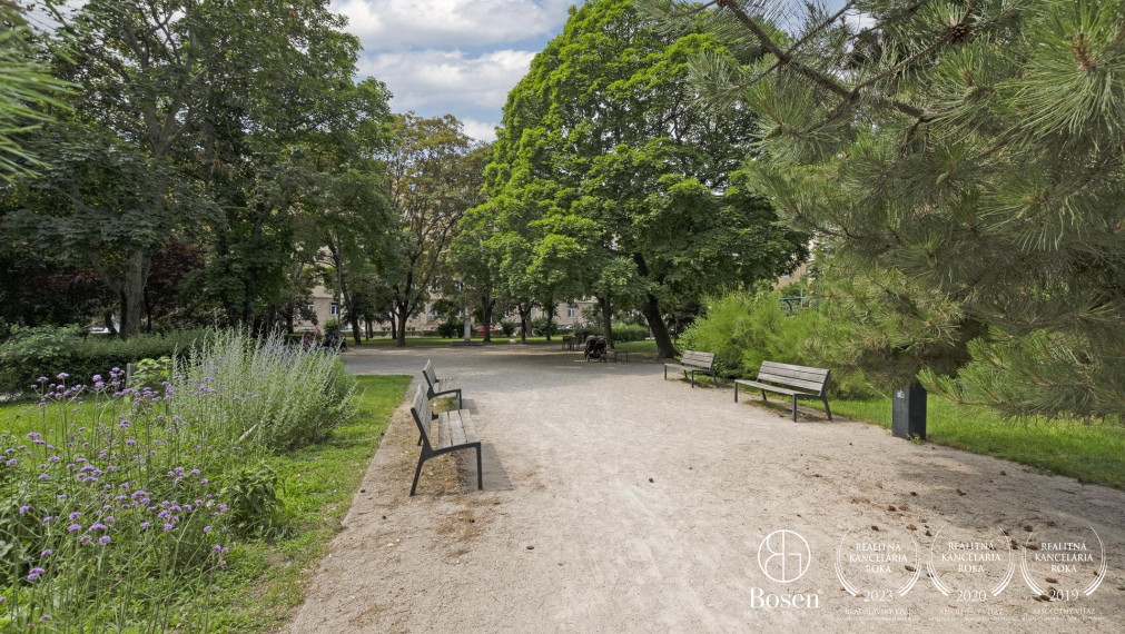 Moderne zariadený 2 izbový byt navrhnutý dizajnérkou blízko Blumentálu
