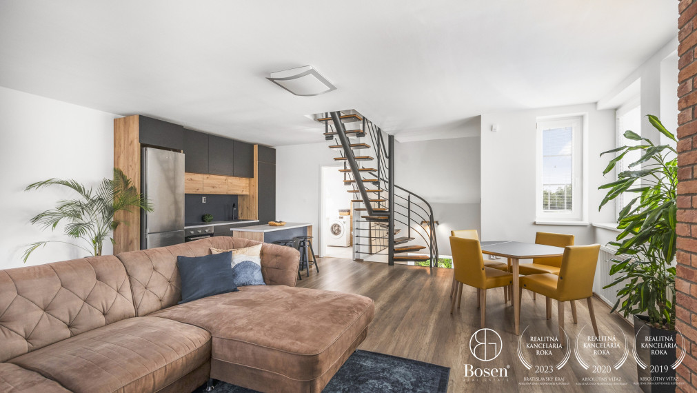 PREDANÉ: BOSEN | 3 izbový slnečný byt vo Vajnoroch - Bratislava, 110 m2