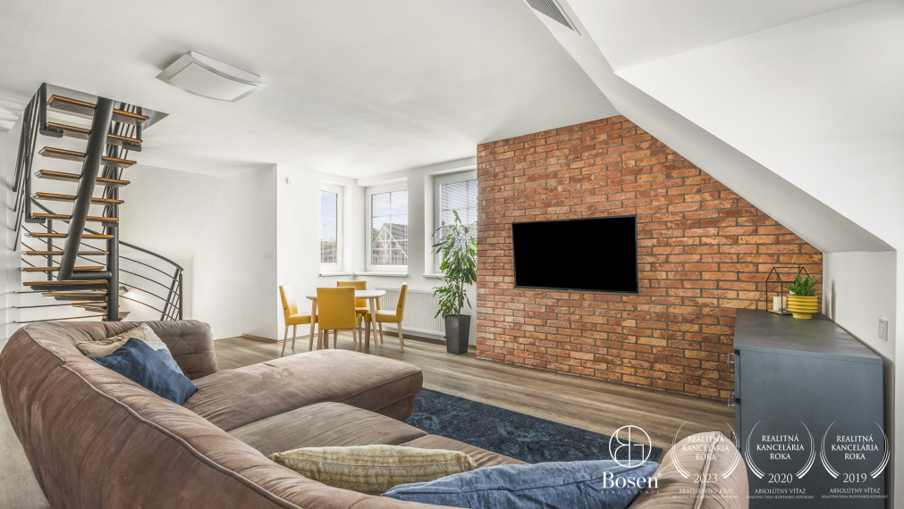 PREDANÉ: BOSEN | 3 izbový slnečný byt vo Vajnoroch - Bratislava, 110 m2