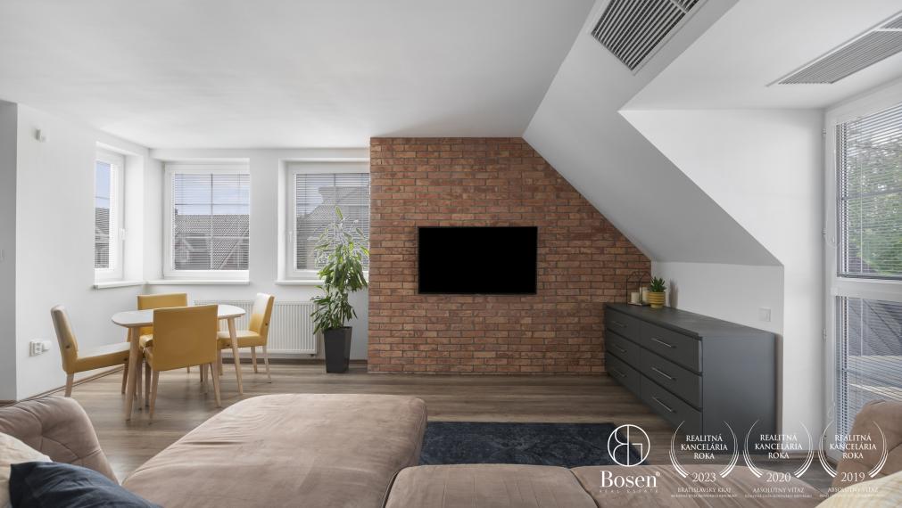 PREDANÉ: BOSEN | 3 izbový slnečný byt vo Vajnoroch - Bratislava, 110 m2