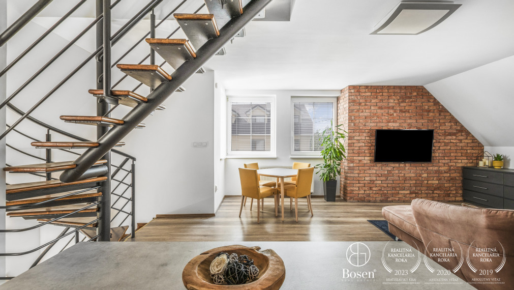 PREDANÉ: BOSEN | 3 izbový slnečný byt vo Vajnoroch - Bratislava, 110 m2