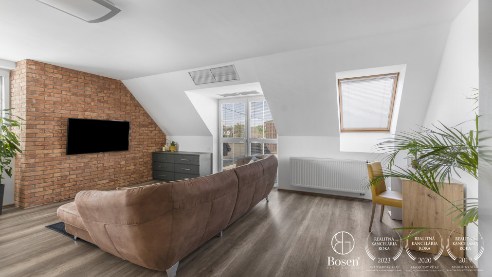 PREDANÉ: BOSEN | 3 izbový slnečný byt vo Vajnoroch - Bratislava, 110 m2