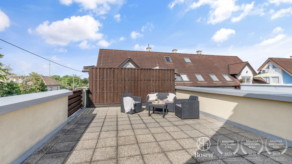 PREDANÉ: BOSEN | 3 izbový slnečný byt vo Vajnoroch - Bratislava, 110 m2