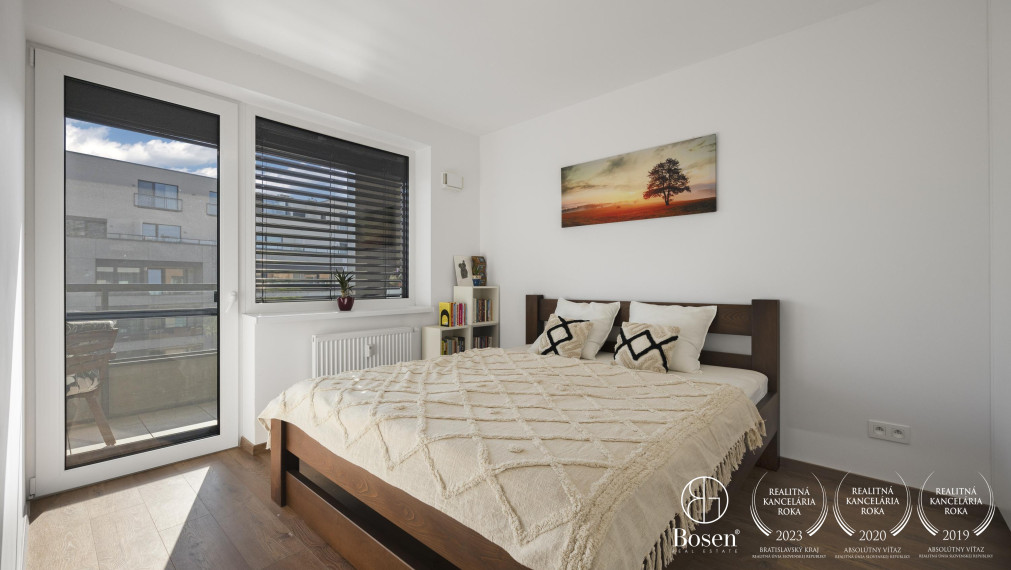 PREDANÉ: BOSEN | 2kk byt v novostavbe Urban Residence, 60 m2, Nové Mesto