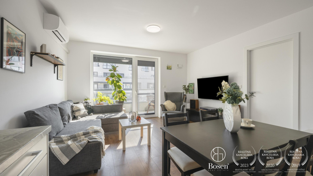 PREDANÉ: BOSEN | 2kk byt v novostavbe Urban Residence, 60 m2, Nové Mesto