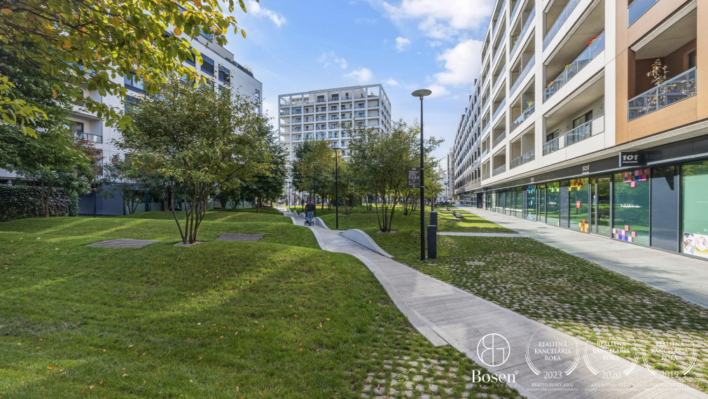 PREDANÉ: BOSEN | 2kk byt v novostavbe Urban Residence, 60 m2, Nové Mesto