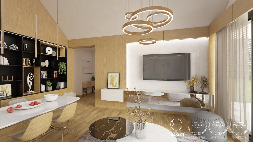 BOSEN | REZERVOVANÝ_ Predaj bungalovu v novo-budovanej štvrti, Senica, 118 m2