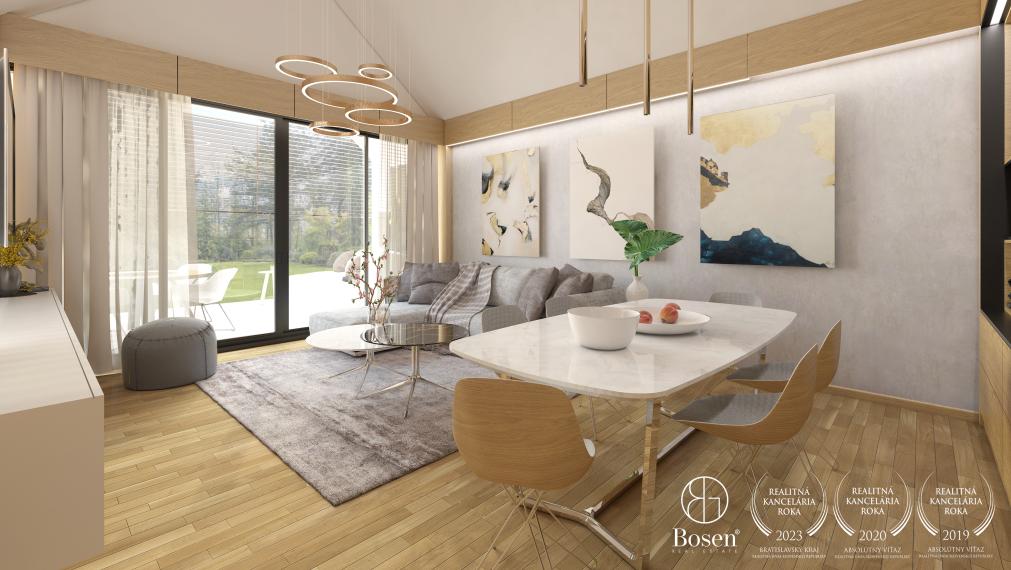 BOSEN | REZERVOVANÝ_ Predaj bungalovu v novo-budovanej štvrti, Senica, 118 m2