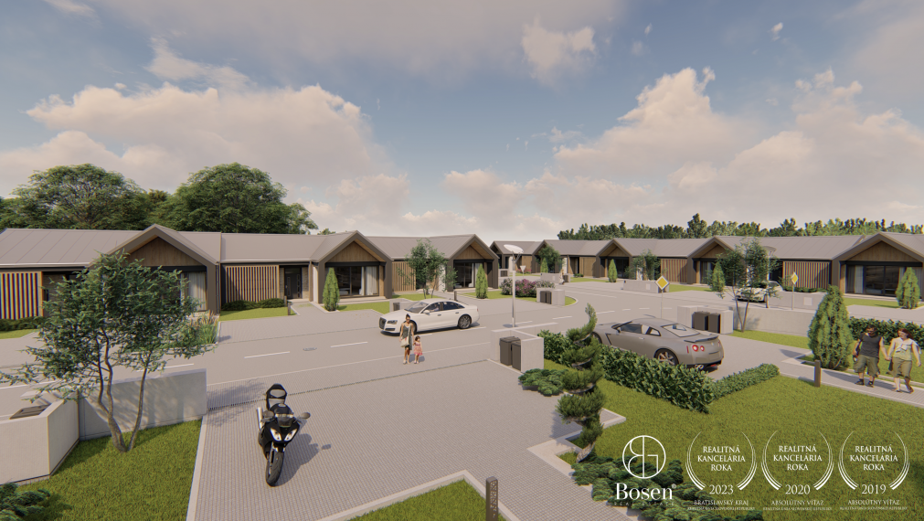 BOSEN | Rovinaté, stavebné pozemky s platným stavebným povolením, Senica, od 616 m2