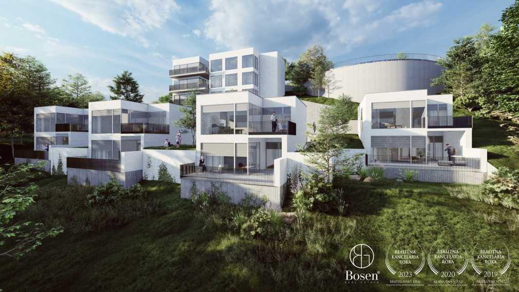 BOSEN | Stavebné pozemky 3000 m2, Projektová štúdia, Staré Grunty, Bratislava