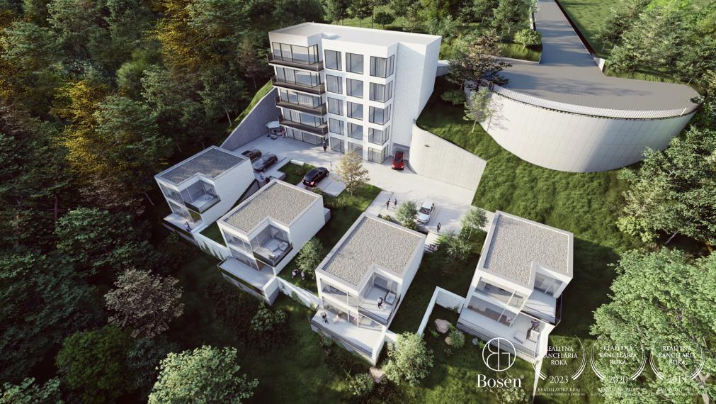 BOSEN | Stavebné pozemky 3000 m2, Projektová štúdia, Staré Grunty, Bratislava