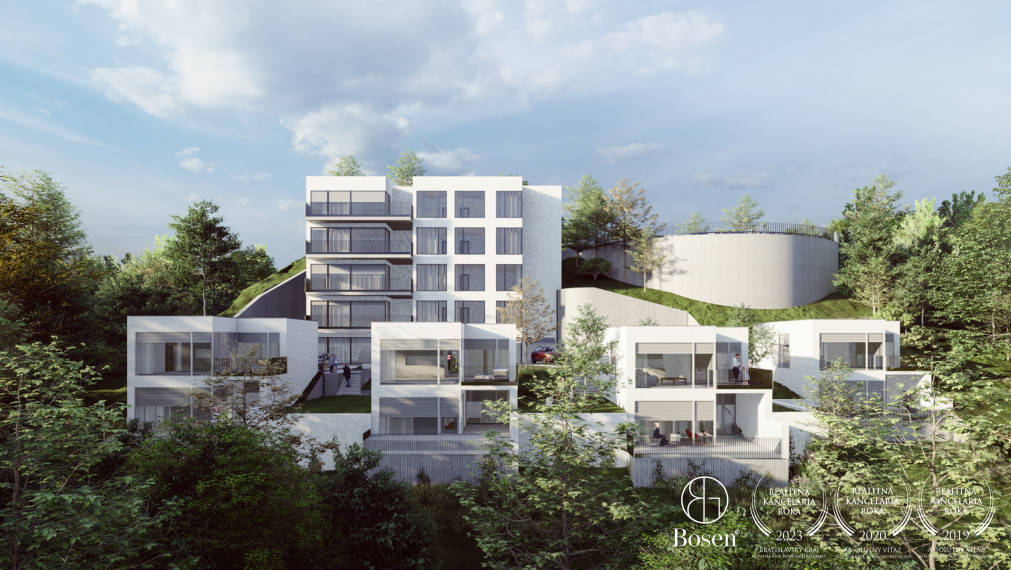 BOSEN | Stavebné pozemky 3000 m2, Projektová štúdia, Staré Grunty, Bratislava
