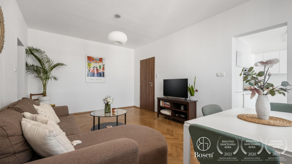 BOSEN | Prenájom 3 izbového bytu pri OC RETRO, Muškátová, Ružinov, 71 m2