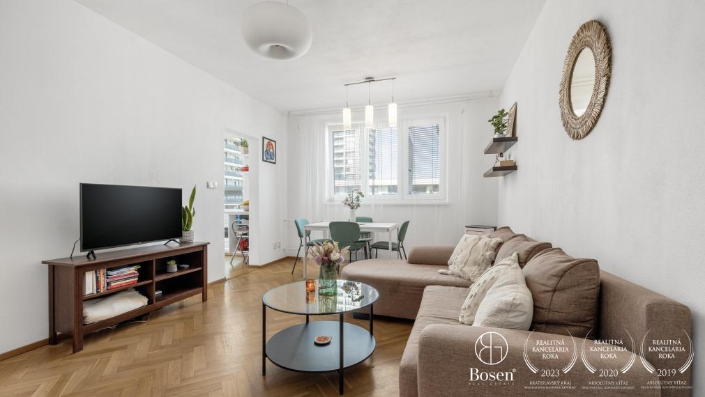 BOSEN | Prenájom 3 izbového bytu pri OC RETRO, Muškátová, Ružinov, 71 m2