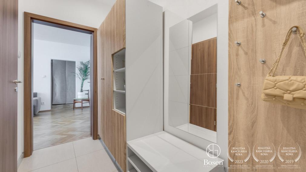 BOSEN | Prenájom 3 izbového bytu pri OC RETRO, Muškátová, Ružinov, 71 m2