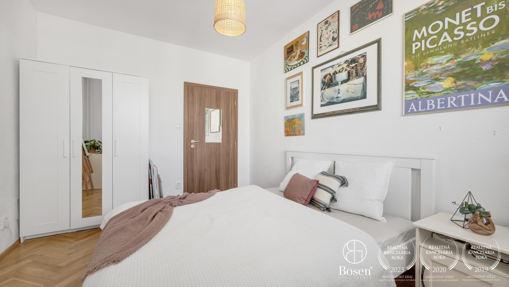 BOSEN | Prenájom 3 izbového bytu pri OC RETRO, Muškátová, Ružinov, 71 m2