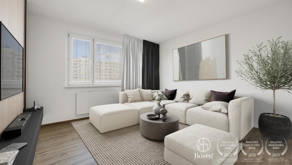 PREDANÉ BOSEN | 3 izbový byt po rekonštrukcii v Petržalke - Bratislava, 70 m2