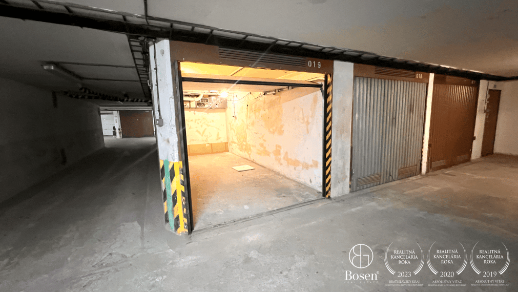BOSEN | PRENAJATÉ Garážové parkovacie státie v Petržalke v garážovom dome na ul. Medveďovej