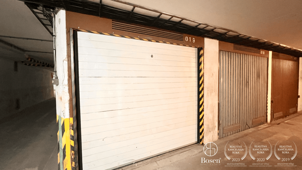 BOSEN | PRENAJATÉ Garážové parkovacie státie v Petržalke v garážovom dome na ul. Medveďovej
